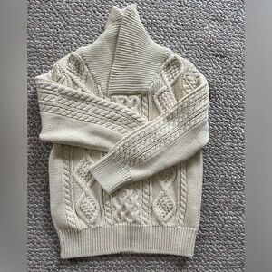 GAP cable knit turtleneck sweater for boy toddler